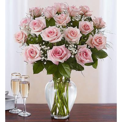 1-800-Flowers Flower Delivery Rose Elegance Premium Long Pink18 Roses