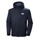 Helly Hansen Mens Seven J Rain Jacket, 3XL, Navy