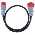 All Lengths 32 AMP to 32 AMP 4mm 415V 5 Core 3 Phase H07RN-F Extension Lead 3P+N+E IP44 Rated Rubber Cable Extension Lead 400V Mains Extension Lead (25m)