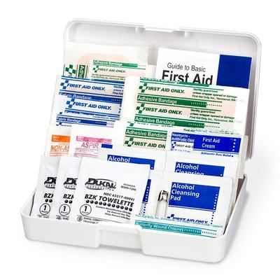 Personal First Aid Kit, 48 piece, with plastic case