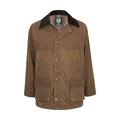 Portmann Mens Premium Quality Padded Wax Jacket Made in UK (6XL, Tan)