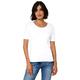 Cecil Damen Lena T Shirt, Weiß (White 10000), L EU