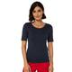 Cecil Damen Lena T Shirt, Blau (Deep Blue 10128), S EU