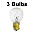 Replacement Bulbs for Lava Lite 5025-6 25 Watt 14.5 Inch Lava Lamps 3 Bulbs