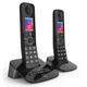 BT Premium Cordless Landline House Phone with 100 Percent Nuisance Call Blocker, Mobile Sync, Digital Answer Machine, Twin Handset Pack