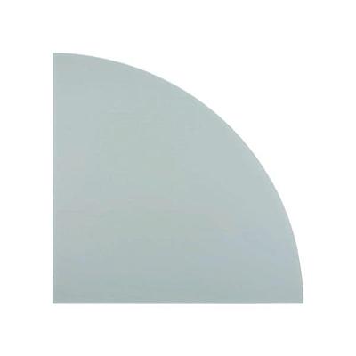 OTTO Office Premium Verkettungsplatte Viertelkreis 90° grau, 80x2.5x80 cm