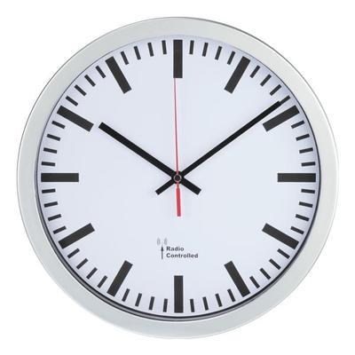 DCF-Funk-Wanduhr »Bahnhof« 00136244, Hama