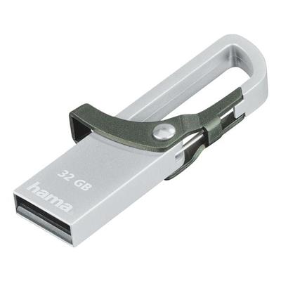 USB-Stick »FlashPen Hook-Style 32 GB« mehrfarbig, Hama, 1.8x4.65x0.83 cm