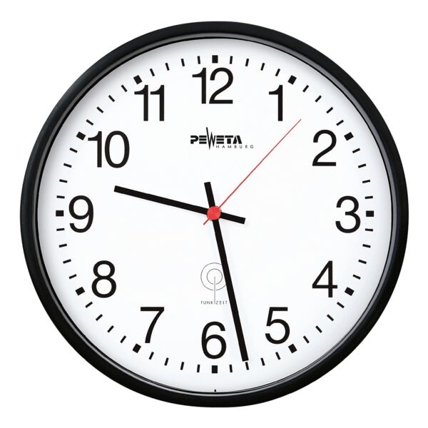 Peweta Uhren Funk-Wanduhr 51.130.312 Ø 30 cm Image