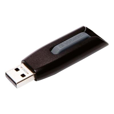 USB-Stick »Store 'n' Go V3 128 GB« schwarz, Verbatim, 5.8x1.1x2 cm