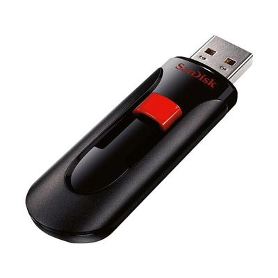 USB-Stick »Cruzer Glide« schwarz, SanDisk, 2.083x6.02x1.12 cm