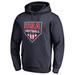 Men's Fanatics Branded Navy USA Softball Primary Logo Pullover Hoodie