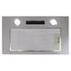 electriQ 52cm Canopy Cooker Hood in Silver