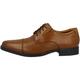 Clarks Herren Tilden Cap Oxford Schuh, Dunkelbraunes Leder, 42 EU