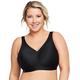 Glamorise 1006 Women's Sports Bra - BLACK, 36C