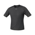 GORE WEAR Men's Short Sleeved Undershirt, GORE WINDSTOPPER, Base Layer, Multisport, Black, XXL