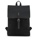 Expatrié Backpack Women Black - Anouk - Small Ladies Rucksack for Travel & Work - Women's Fashion Backpacks - Modern Bag with Laptop Compartment