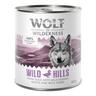 6x800g Wild Hills Wolf of Wilderness umido per cani