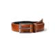 Strellson Premium Herren Belt Gürtel, Braun (Cognac 55), 80 cm