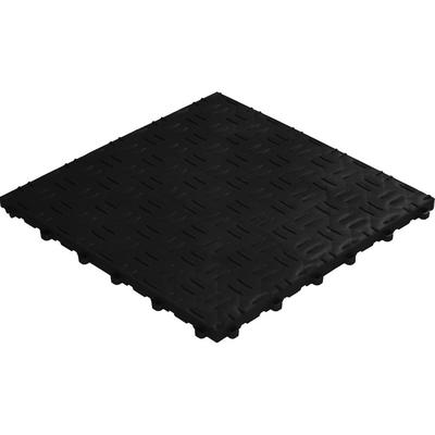 florco Klickfliese Kunststoff grip schwarz Image