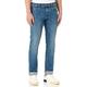 camel active Herren Jeans Regular Fit Jeans Hose Houston, Mittelblau, 34W / 30L