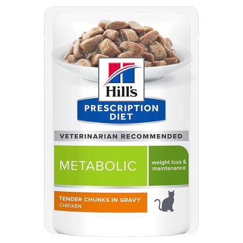 48 x 85g Metabolic Hill's Prescription Diet Feline Katzenfutter nass