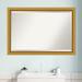 Astoria Grand Traditional Beveled Bathroom/Vanity Mirror Wood in Brown | 27.5 H x 1.375 D in | Wayfair ATGD4079 39133558