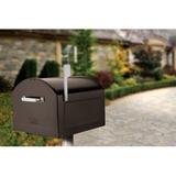 Architectural Mailboxes Centennial Post Mounted Mailbox Steel in Brown | 11.8 H x 13.6 W x 16.9 D in | Wayfair 950020RZ