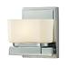 Ebern Designs Jemon 1-Light Bath Sconce, Crystal in Gray | 6.25 H x 5.75 W x 5 D in | Wayfair 19AF2C655A624ED58E4C118748FC392A