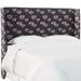 Brayden Studio® Tews Wingback Headboard Upholstered/Linen/Cotton in Black | 55 H x 65 W x 11 D in | Wayfair BRAY3737 38312593