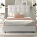 Brayden Studio® Gerdes Low Profile Standard Bed Metal in Orange | 51 H x 41 W x 87 D in | Wayfair 52FBAD16B2514210B5CBE9BE8584AC38