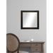 Red Barrel Studio® Square Wall Mirror in Brown | 25.5 H x 25.5 W x 0.75 D in | Wayfair BRYS1086 30304423