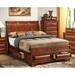 Glory Furniture 1015 Storage Sleigh Bed Wood in Brown | 54 H x 79 W x 92 D in | Wayfair G8850A-QB