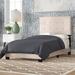 Charlton Home® Van Houzen Twin Tufted Standard Bed Upholstered/Polyester in Brown | 47.05 H x 47.05 W x 78.94 D in | Wayfair CHRL5728 40427912