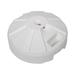 Darby Home Co Sanders Free Standing Umbrella Base Plastic/Resin in White | 9 H x 16 W x 16 D in | Wayfair DBHM7807 42917450