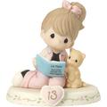 Precious Moments “Growing in Grace, Age 13” Brunette Figurine Porcelain/Ceramic | 4 H x 3 W x 2 D in | Wayfair 162012B