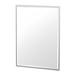 Gatco Modern Wall Mount Framed Rectangle Bathroom Vanity Mirror in Gray | 32.5 H x 24.5 W x 0.88 D in | Wayfair 1822