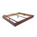 Mantua Mfg. Co. Mantua 7.5" Bed Frame Wood in Brown | 7.5 H x 38 W x 72 D in | Wayfair C75WB33 N