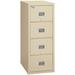 FireKing Patriot 4-Drawer Vertical Filing Cabinet Metal in White | 52.75 H x 17.75 W x 31.5625 D in | Wayfair 4P1831-CPA