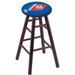 Holland Bar Stool Swivel 30" Bar Stool Wood/Plastic/Acrylic in Blue/Brown/Red | 30 H x 18 W x 18 D in | Wayfair RC30OSDCCstGrd