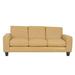 Westland and Birch Columbia 81" Genuine Leather Square Arm Sofa | 35 H x 81 W x 35 D in | Wayfair Columbia-S-1