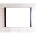 Bellaterra Home Bathroom/Vanity Mirror Wood in White | 26 H x 36 W x 1.8 D in | Wayfair 502001A-MIR-36