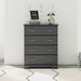 Storkcraft Brookside 4 Drawer Chest Wood in Gray | 39.75 H x 30.95 W x 16.3 D in | Wayfair 03664-10G