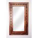 Loon Peak® Rectangle Wood Rustic Distressed Accent Mirror Wood in Brown | 48 H x 20 W x 2 D in | Wayfair LNPK8209 39494412