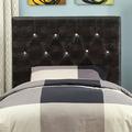 Hokku Designs Sarina Panel Headboard Faux Leather/Upholstered in Brown | 49 H x 42.5 W x 3.75 D in | Wayfair JEG-8805CS-IC-U