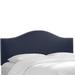 Longshore Tides Briallen Upholstered Panel Headboard Upholstered in Black | 51 H x 41 W x 4 D in | Wayfair LNTS3107 40896228