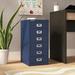 Bisley 6-Drawer Vertical Filing Cabinet Metal/Steel in Blue | 24 H x 11 W x 15 D in | Wayfair MD6-NV