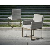 Universal Furniture Cooper Arm Chair in Quartz Upholstered/Fabric | 34 H x 24 W x 25 D in | Wayfair 643733