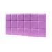 LYKE Home Panel Headboard Faux Leather/Upholstered/Linen in Indigo | 27 H x 55 W x 4 D in | Wayfair LYK-FPURPLE-6480