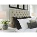 Lexington Oyster Bay Sag Harbor Tufted Headboard Upholstered/Metal & Upholstered/Metal/Wood & Upholstered/Polyester | Wayfair 01-0714-134HB